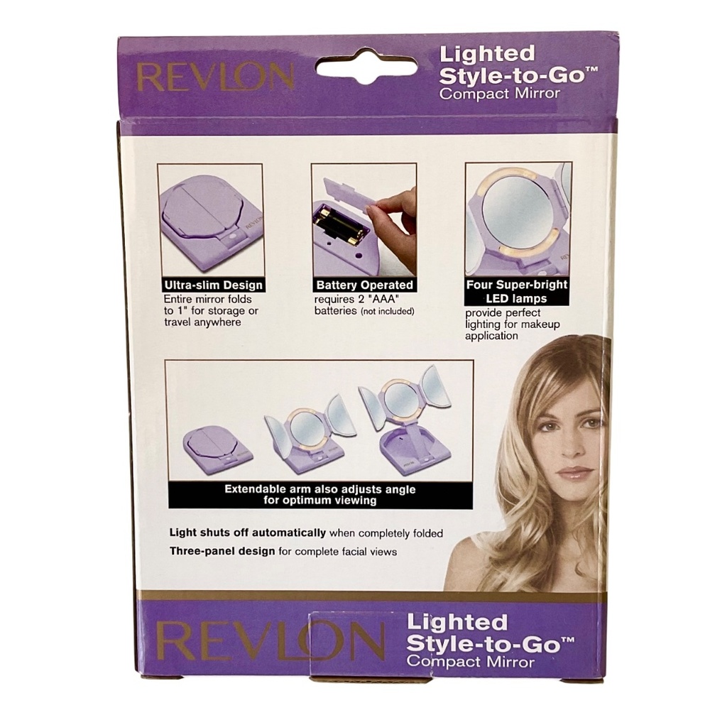 Revlon lighted travel makeup mirror - Picture 4 of 6
